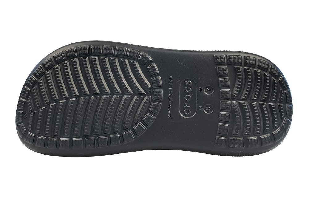 Crocs Crush Clog Clogs Unisex Black Purple