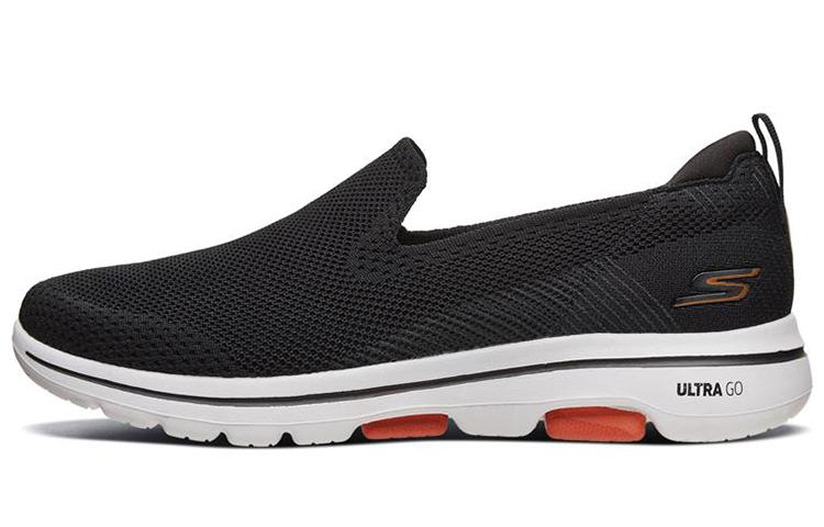 Skechers Go Walk 5 Low Top Loafers Black/White