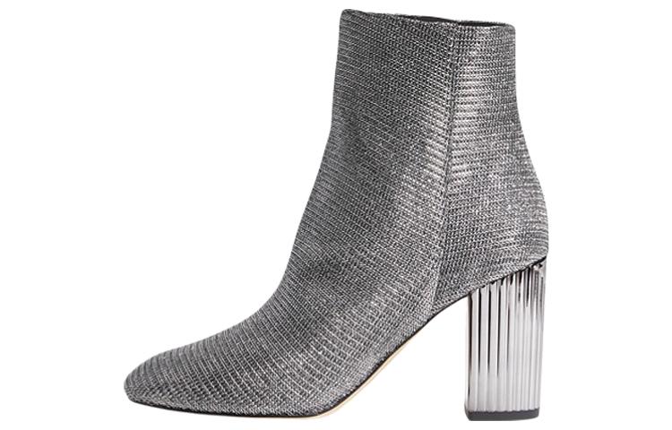 MICHAEL KORS Ankle Boots Women's Silver Gray