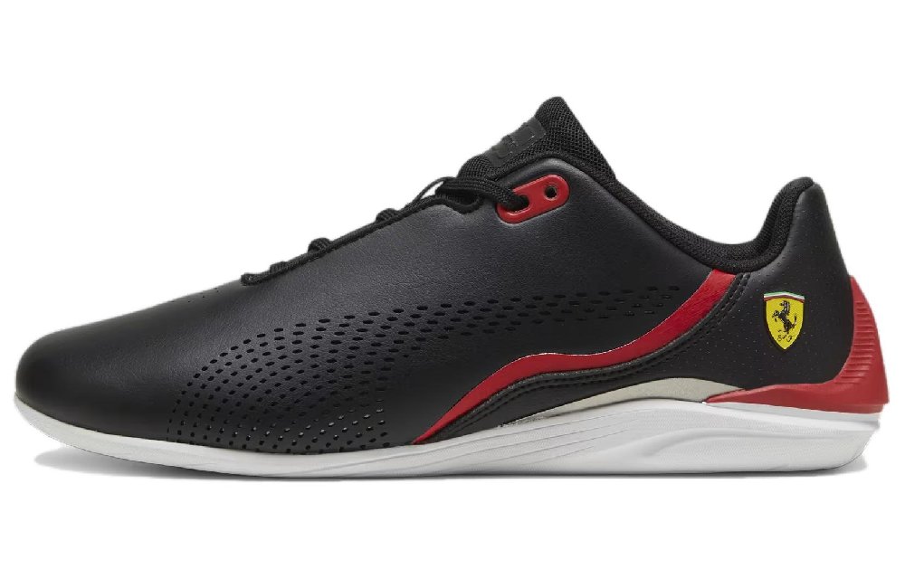 PUMA Scuderia Ferrari Drift Cat Decima Cushioning Wear-Resistant Low-Top Training Shoes Men's Black