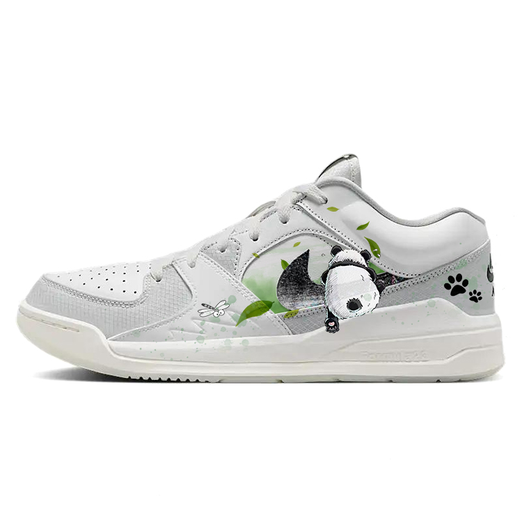 Jordan Stadium 90 Vintage Basketball Shoes Men Low Top Green/White