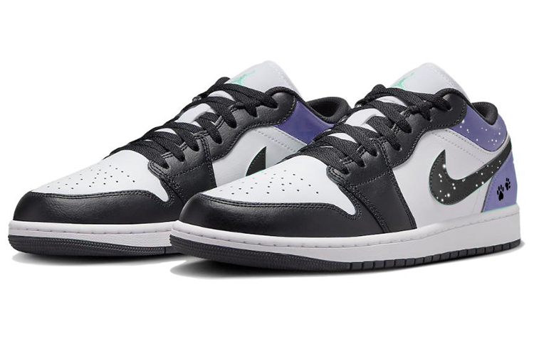JORDAN Air JORDAN 1 Vintage Basketball Shoes Men Low Top Green/White