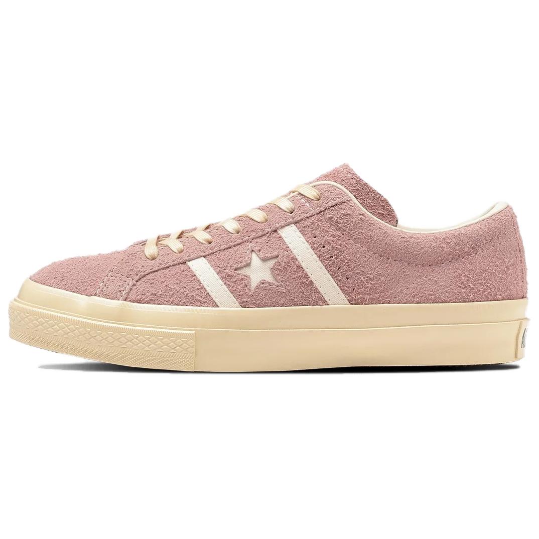 Converse Star&Bars Slip Resistant Low top Skateboard Shoes Unisex Pink