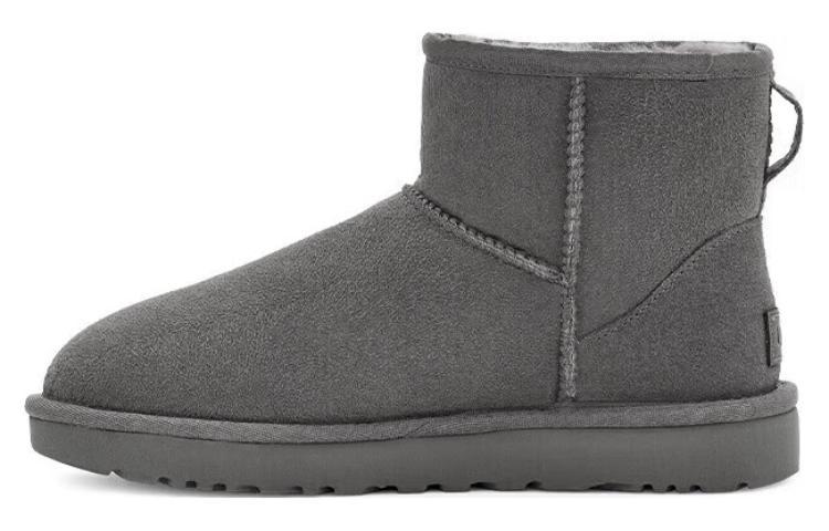 UGG W Classic Mini Ii Fleece Lined Gray Women's