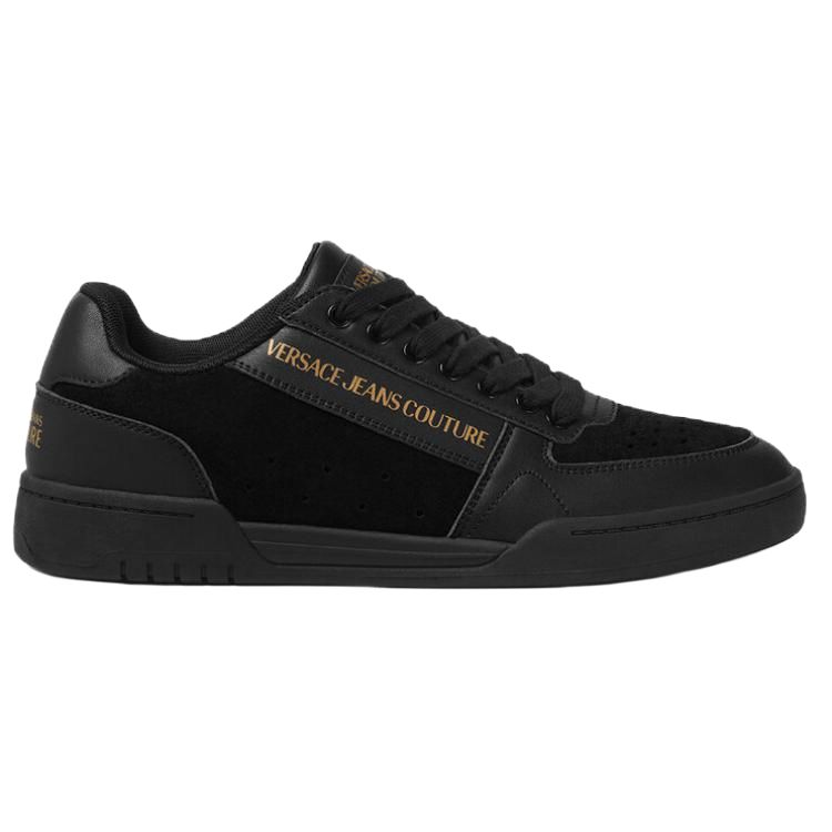 VERSACE JEANS COUTURE Brooklyn Low top Skateboard Shoes Men's Black