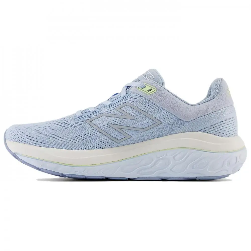 New Balance Fresh Foam X 860v14 Light Chrome Blue Limelight Bleached Lime Glo Women's