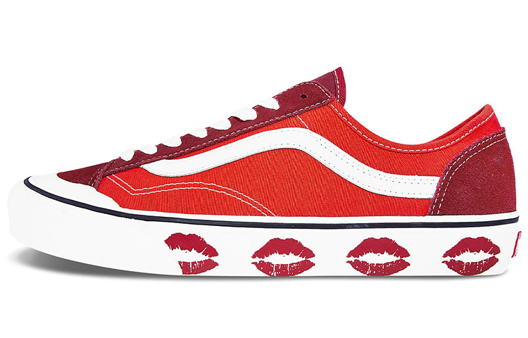 Vans Style 36 Decon Sf Lip Print 'Red White'