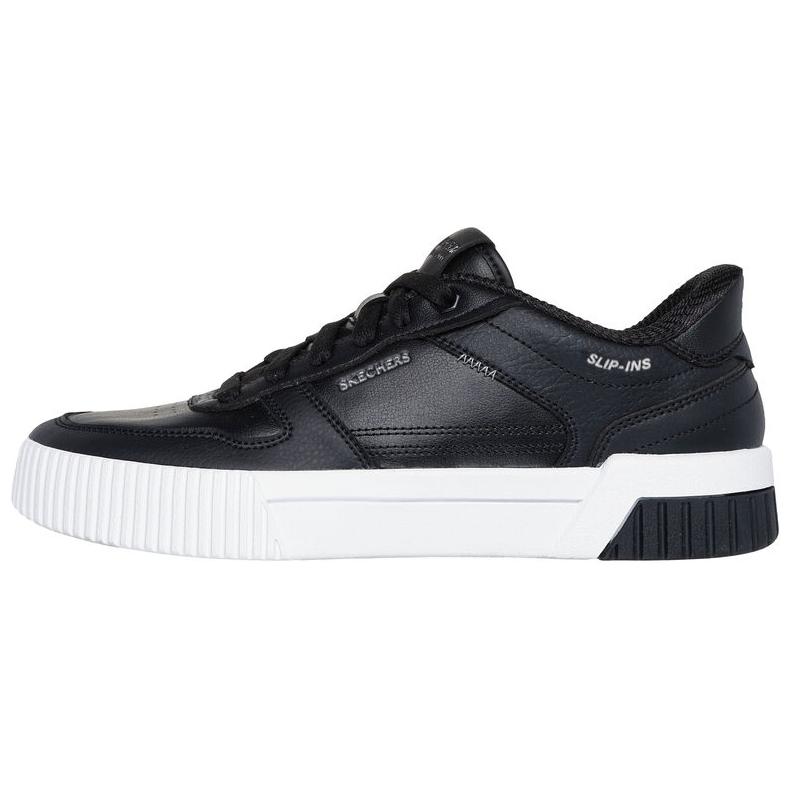 Skechers Slip Ins Low Top Skateboard Shoes Women's Black