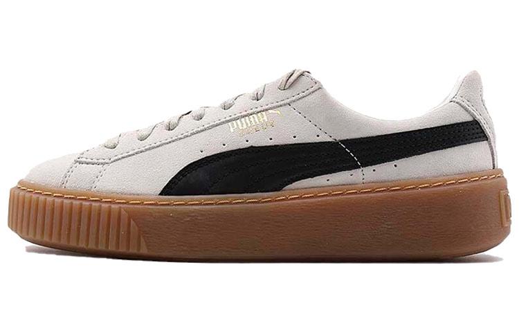 Puma Suede White Black Women's
