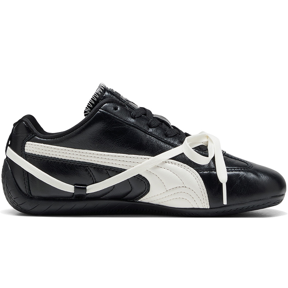 PUMA Speedcat Collection Couple, Leopard Print French Maid Low top Casual Shoes Unisex Black White Pink