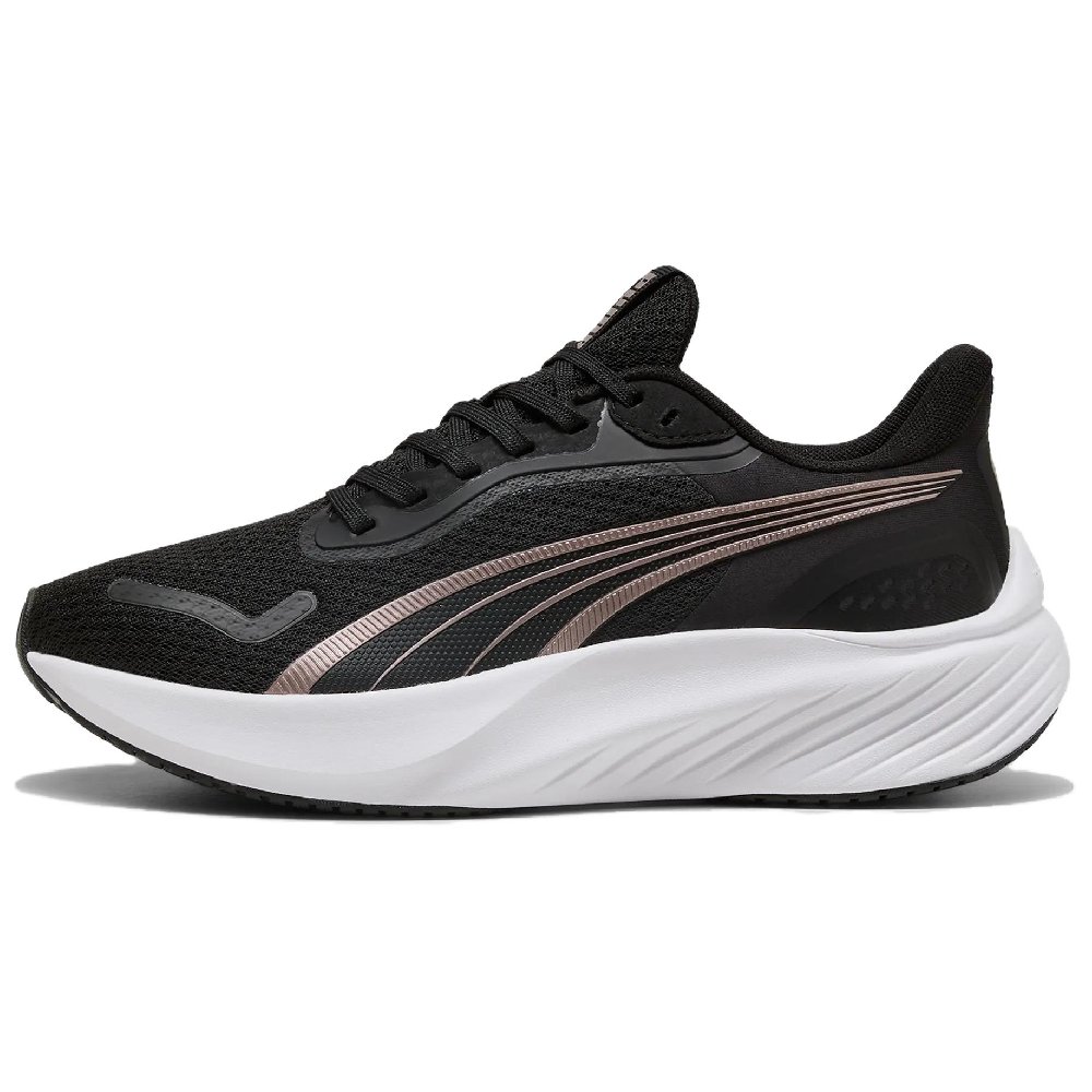 PUMA Pounce Lite Abrasion Resistant Low Top Running Shoes Women's Black
