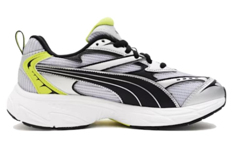 PUMA Morphic Cushioning Anti-Slip And Wear-Resistant Low-Top Running Shoes Men's White Silver купить в интернет-магазине Yoocart с быстрой доставкой по России.