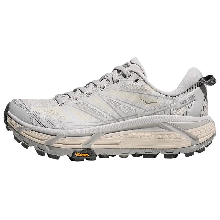 HOKA ONE ONE Mafate Speed 2 Abrasion Resistant Low Top Casual Running Shoes Unisex Gray
