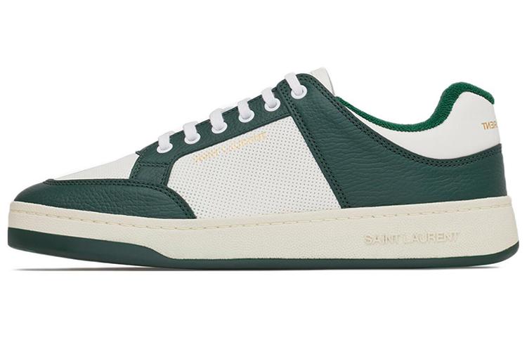 SAINT LAURENT SL/61 Round Toe Low Top Sneakers