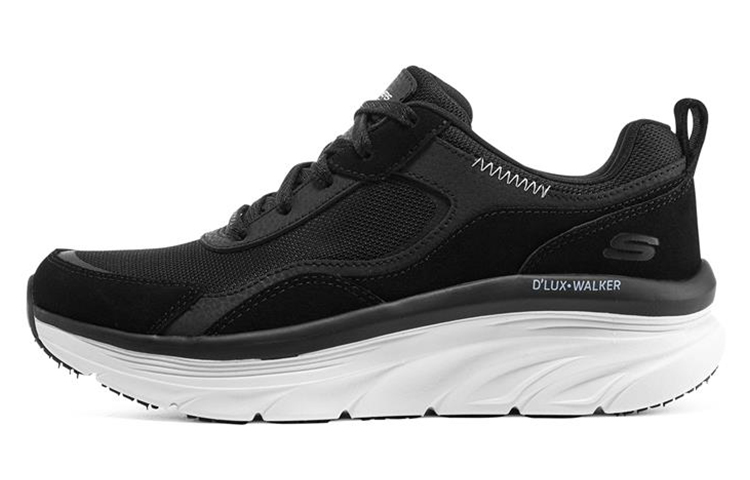 Skechers Dlux Walker 'Black White' Women's