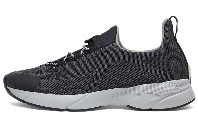 FENDI Cushioning Low-Top Sports Casual Shoes Women's Gray