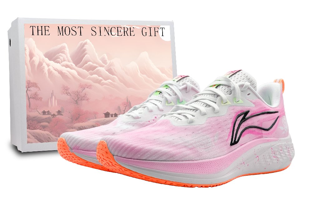 LiNing Red Hare 7 Low Top Running Shoes Men's Pink