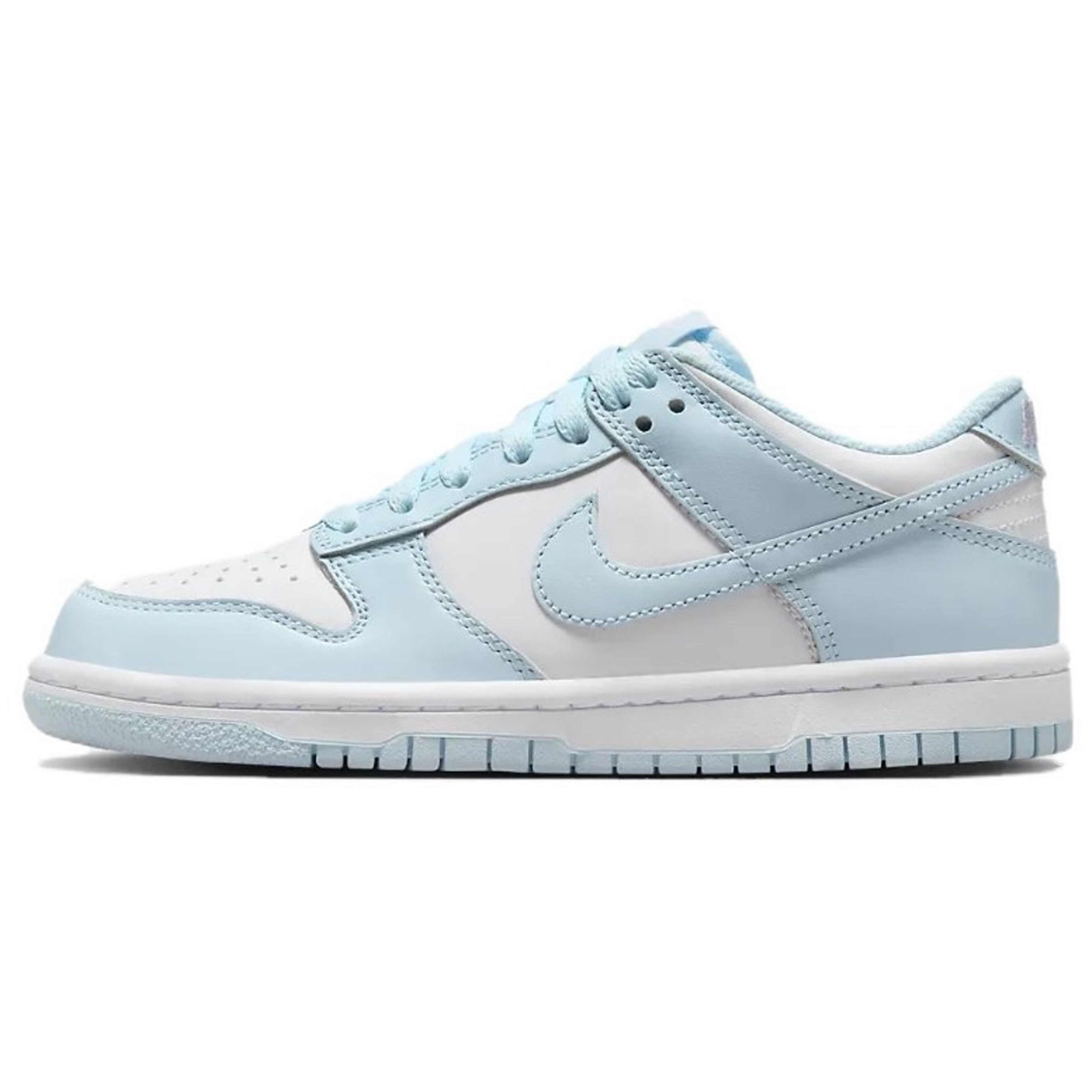 Nike Dunk Low Ice Cool Dew Slip Resistant And Breathable Low Top Skateboard Shoes GS Blue White купить в интернет-магазине Yoocart с быстрой доставкой по России.