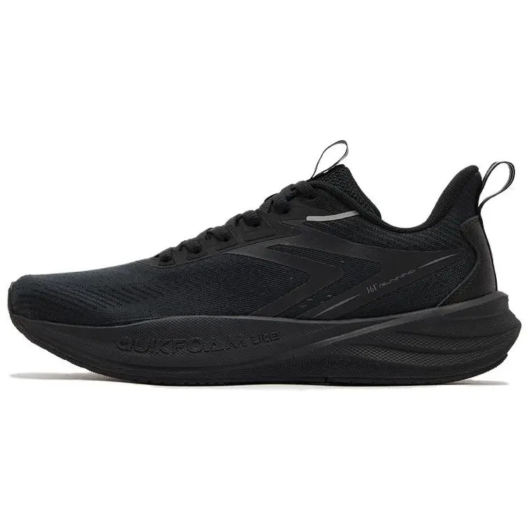 361° Slip Resistant, Abrasion Resistant, Breathable Low Top Casual Running Shoes Men's Black