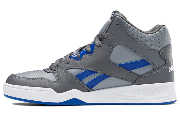 Reebok Royal BB4500 2 Hi Mid Top Basketball Shoes Men's Gray Blue