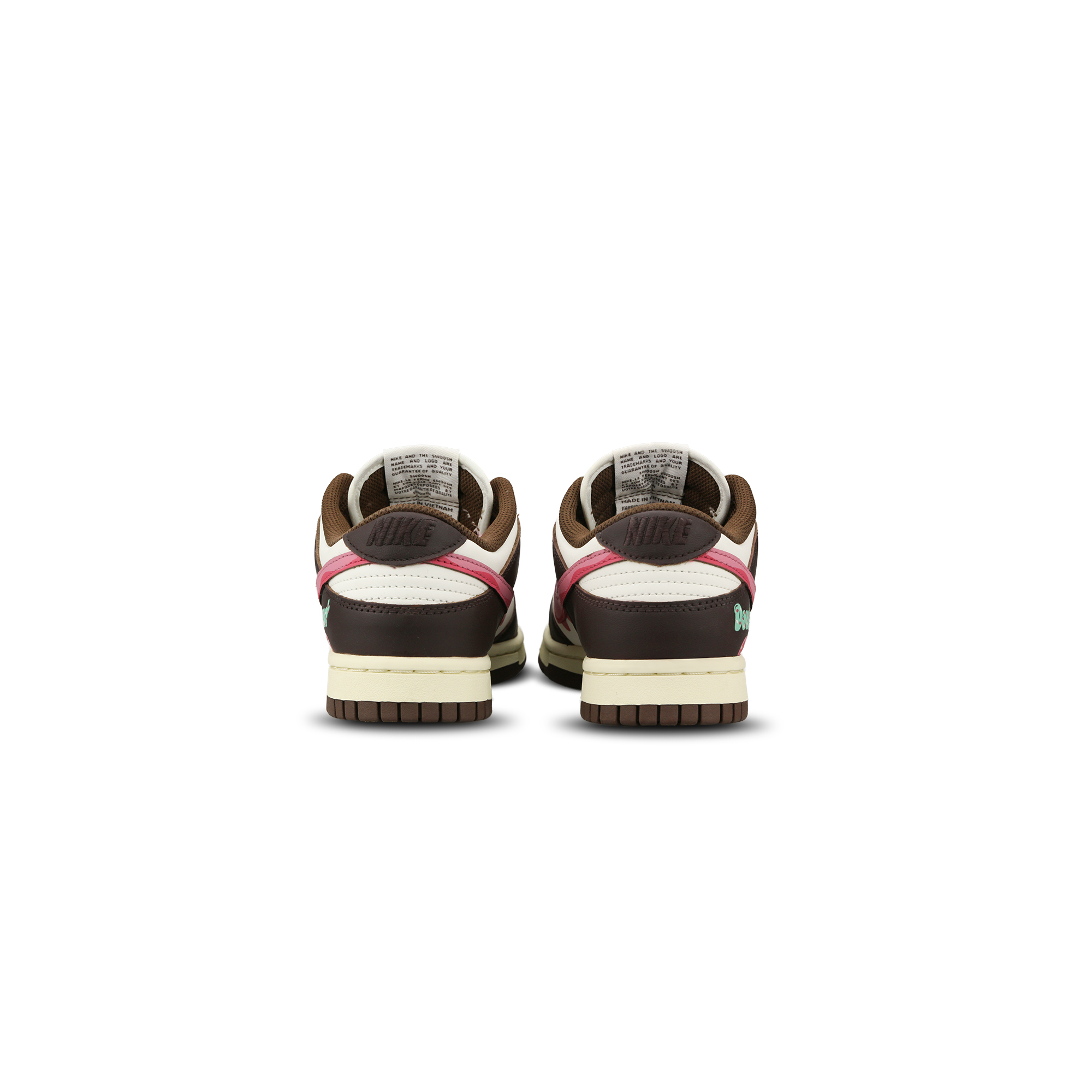 Nike Dunk Low Low-Top Skateboard Shoes Women's Brown Pink купить в интернет-магазине Yoocart с быстрой доставкой по России.
