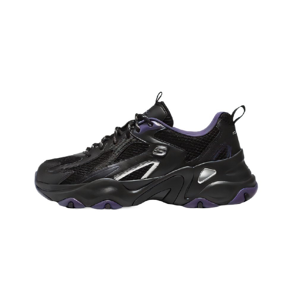Skechers DLITES Abrasion Resistant Low Top Chunky Sneakers Women's