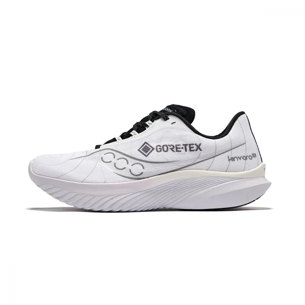 Saucony Kinvara Elite 15 Coverage Low Top Running Shoes Men's White