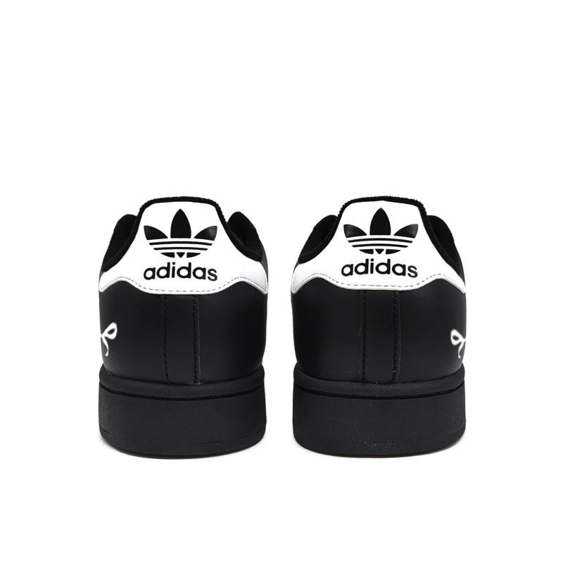 Adidas Originals SUPERSTAR Polka Dot Black Shell Abrasion Resistant Low top Skateboard Shoes Women's Black White купить в интернет-магазине Yoocart с быстрой доставкой по России.