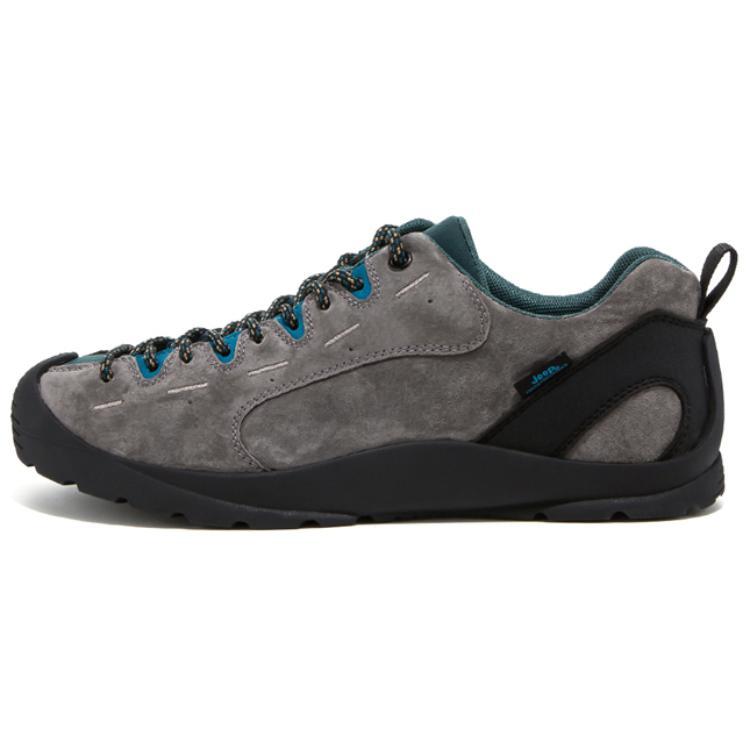 Jeep Slip-Resistant Low-Top Outdoor Shoes Men's Carbon Gray