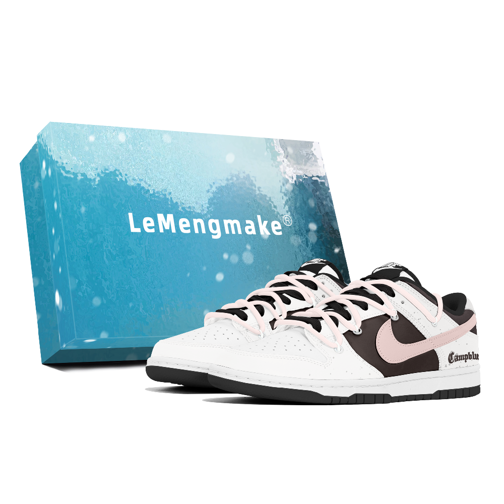 Nike Dunk Lemon Joy Abrasion Resistant Low Top Skateboard Shoes Unisex White