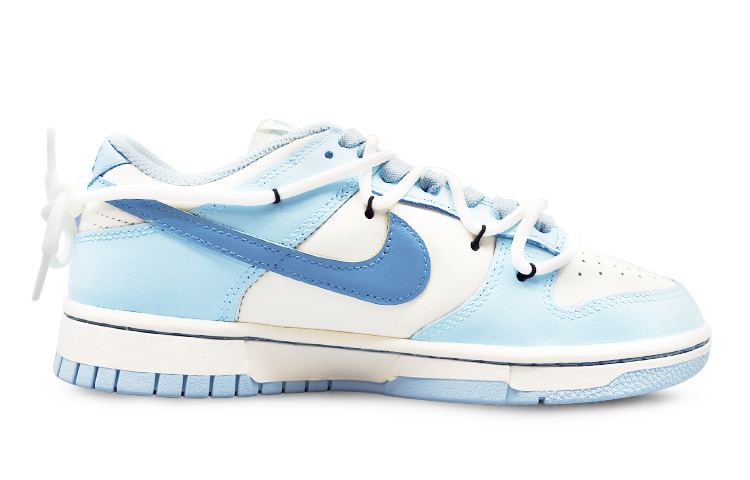 Nike Dunk Low 'OceanBliss' Low-Top Skateboard Shoes Women's White Blue