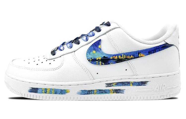 Nike Air Force 1 Air Force 1 Coverage Warm Low-Top Skateboard Shoes Women's Blue Purple