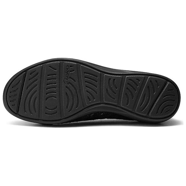 Skechers Arya Cushioning, Wear Resistant Low Top Casual Shoes Women's Black
