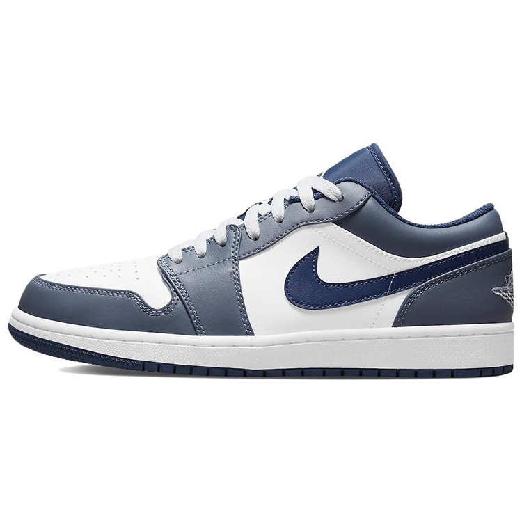 Jordan Air Jordan 1 Vintage Basketball Shoes Men Low Top Blue/White