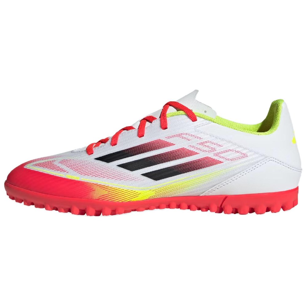 Adidas F50 Series Anti-Slip Wear-Resistant Soccer Shoes Unisex White Red