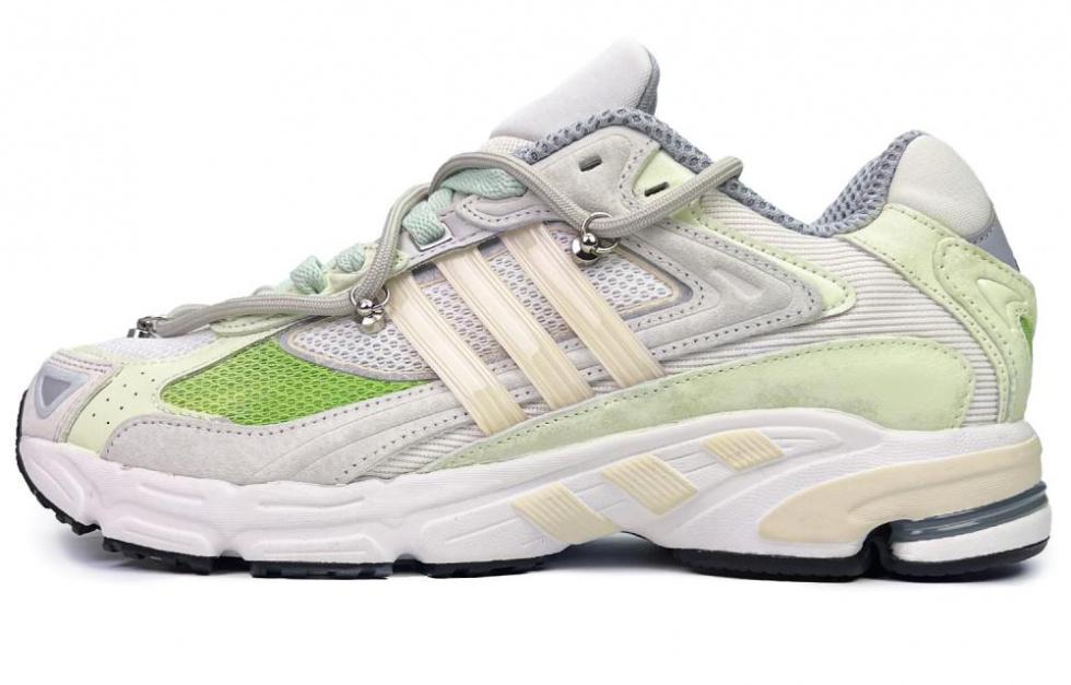 Adidas Originals Response Anti-Slip Wear-Resistant Low-Top Running Shoes Unisex Gray Green