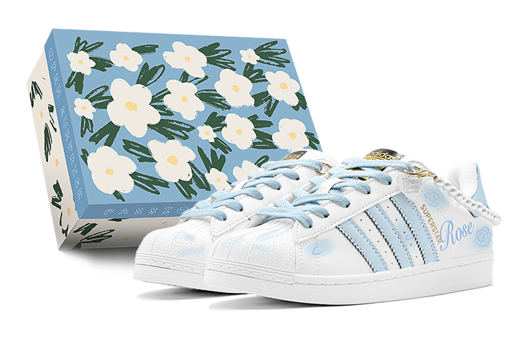 Adidas Originals Superstar Series Skateboard Shoes Unisex Low-Top White