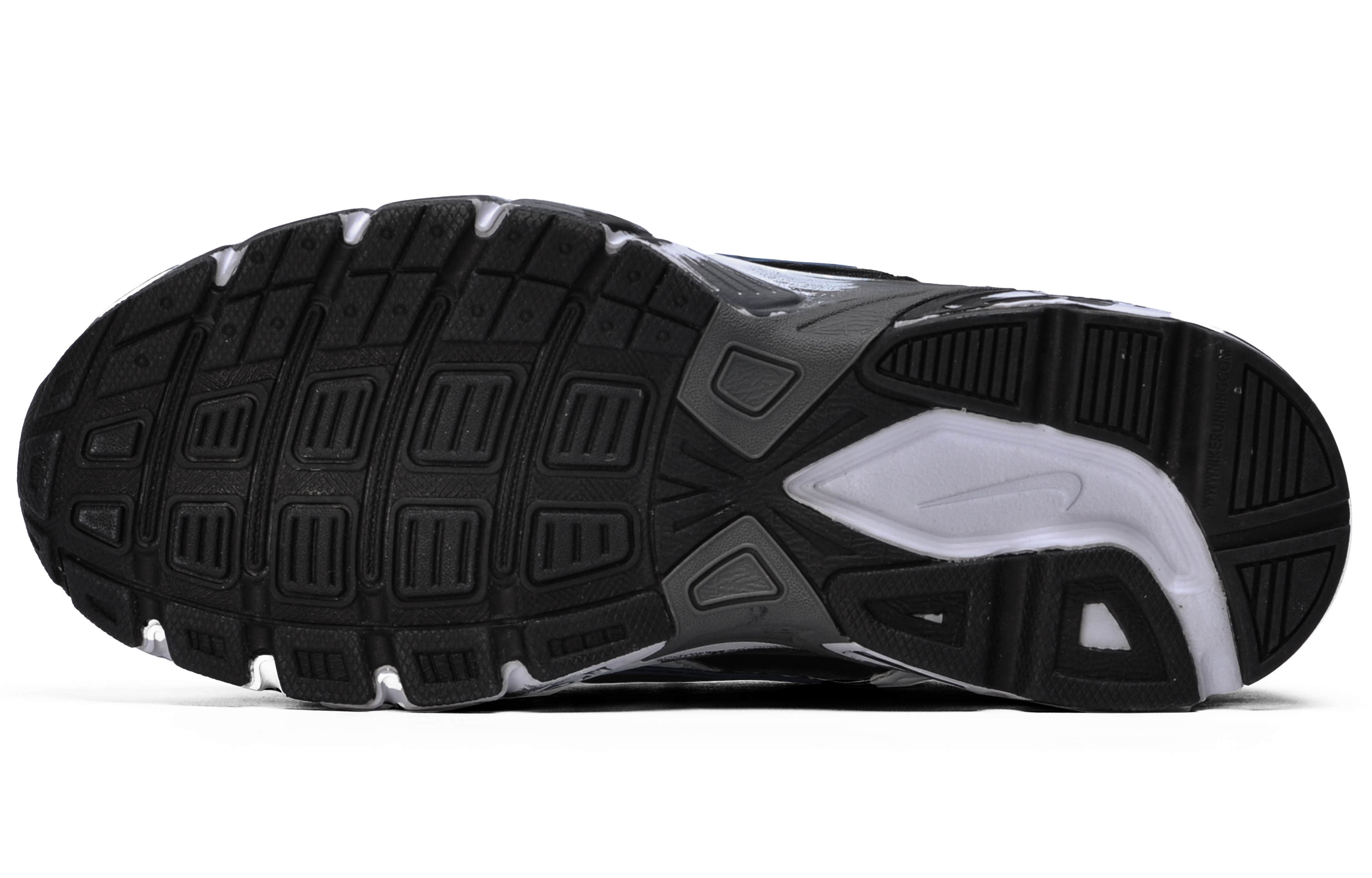Nike Initiator Anti Slip Wear Resistant Low Top Running Shoes Men's Black White Blue купить в интернет-магазине Yoocart с быстрой доставкой по России.