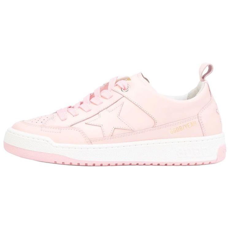 Golden Goose Yeah Skateboard Shoes Women's Low-Top Pink