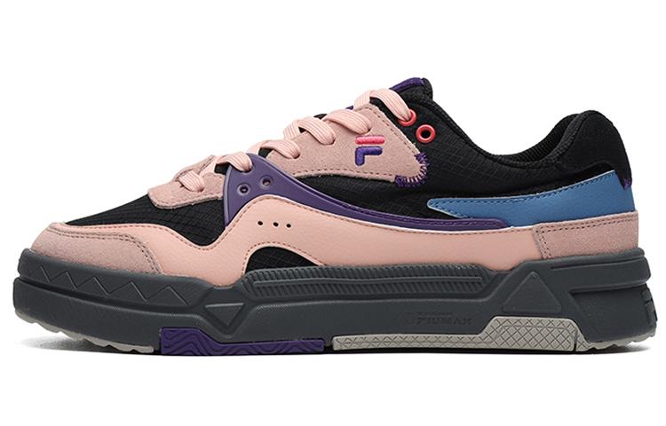 FILA FUSION Low Top Skate Sneakers 'Pink Black' Women's
