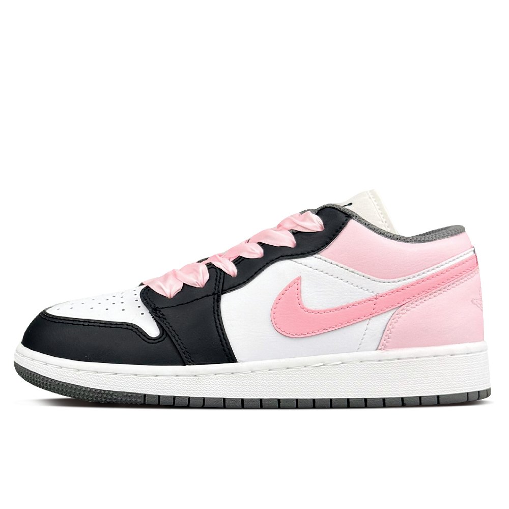 Jordan Air Jordan 1 Low Top Vintage Basketball Shoes Women's Strawberry Pink