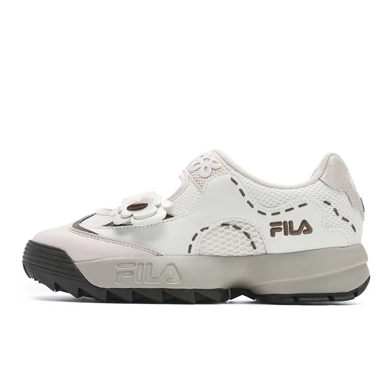 FILA Disruptor 2 Abrasion Resistant Breathable Balance Casual Shoes Women's White Pink