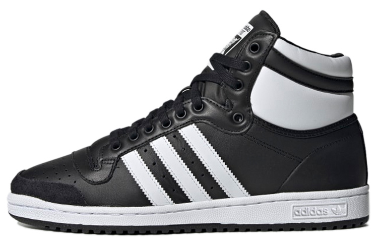 Adidas Top Ten Hi Black White