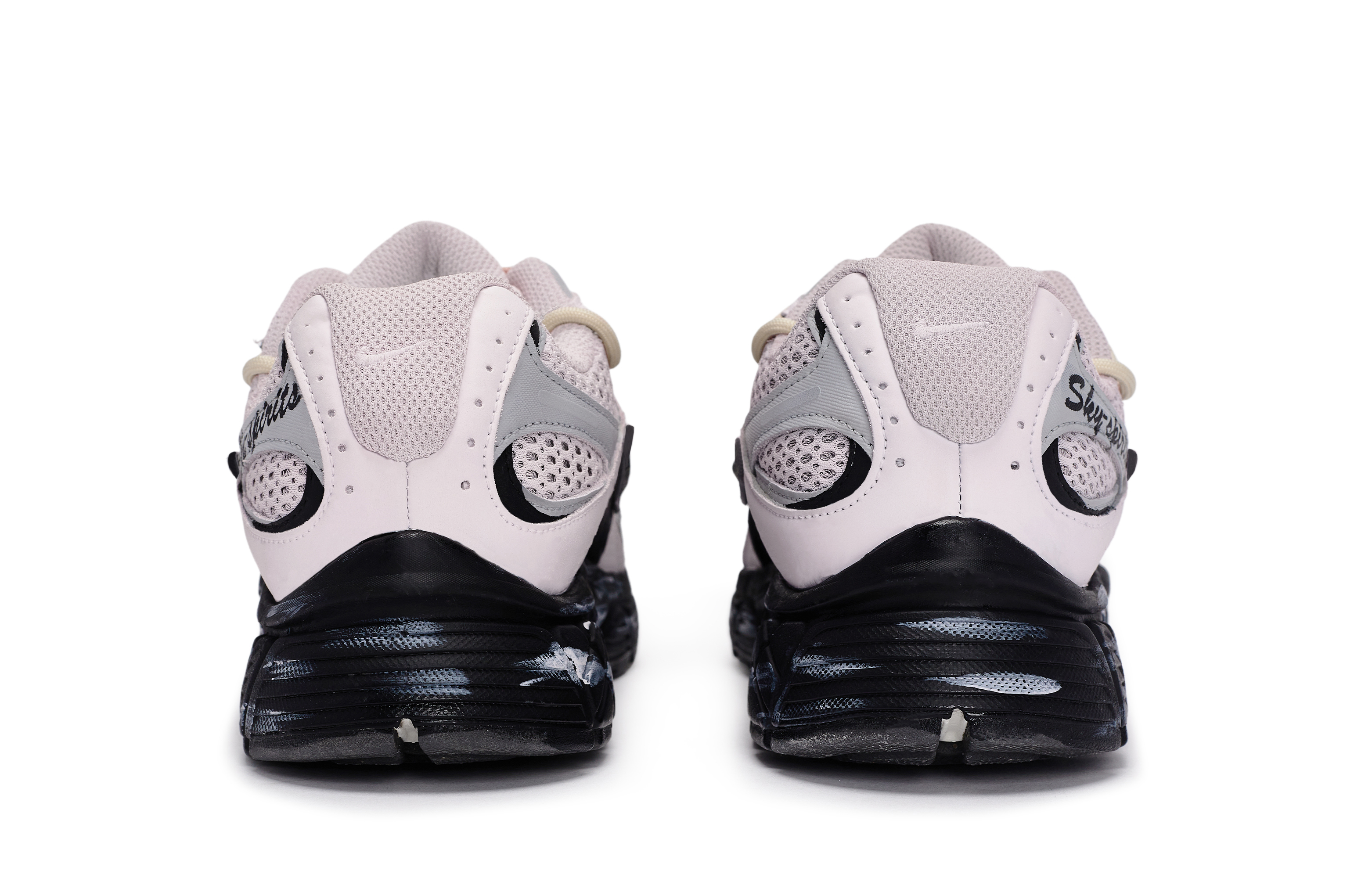 Nike V5 RNR Abrasion Resistant Low Top Running Shoes Men's Black Gray Pink купить в интернет-магазине Yoocart с быстрой доставкой по России.