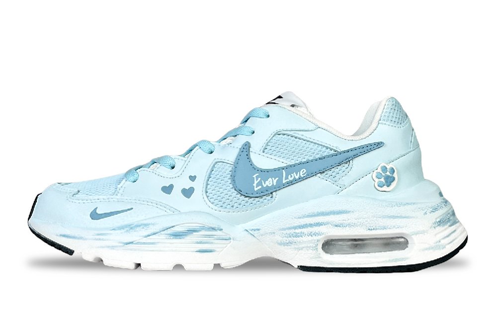 Nike Air Max Fusion Low Top Running Shoes Women's Cyan