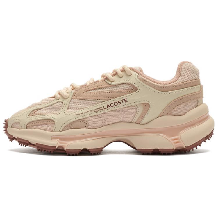 LACOSTE L003 Wear-Resistant Low-Top Casual Shoes Women's Pink