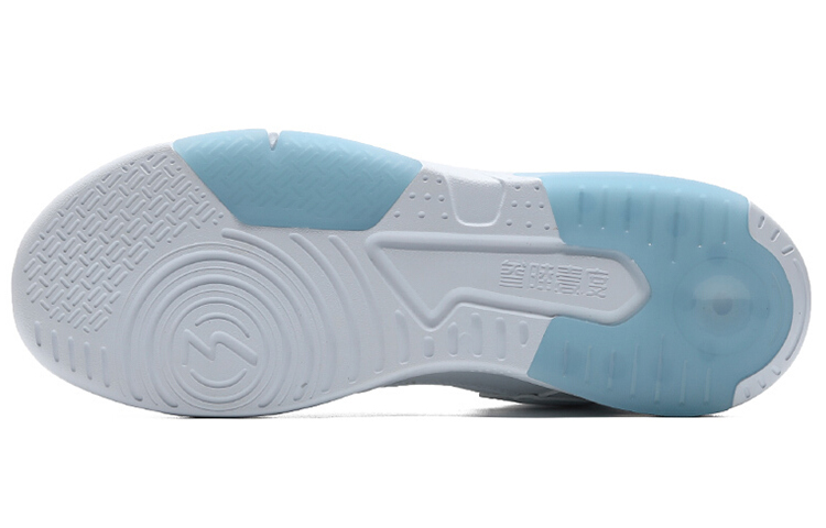 361° Xingran Anti-Slip Wear-Resistant High-Top Skateboard Shoes White Blue купить в интернет-магазине Yoocart с быстрой доставкой по России.
