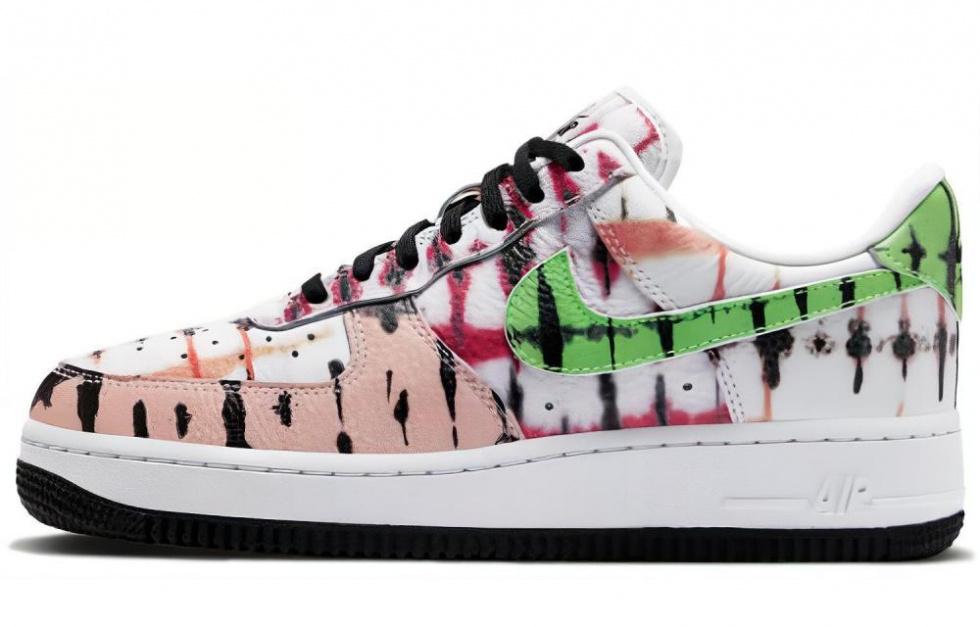Nike Air Force 1 'Black Tie Dye' Women's