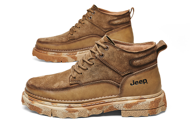 Jeep Outdoor Boots Men's Space Gray купить в интернет-магазине Yoocart с быстрой доставкой по России.