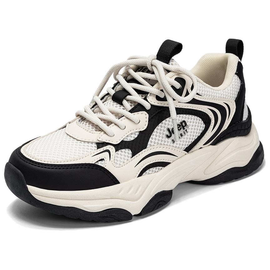 JEEP SPIRIT Anti Slip And Wear Resistant Height Increasing Low Top Chunky Sneakers Women's